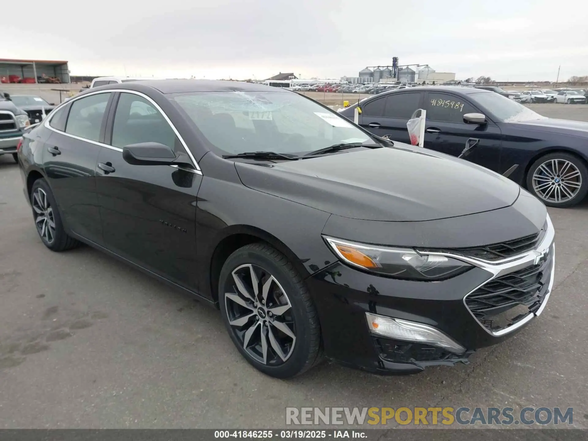 1 Photograph of a damaged car 1G1ZG5ST9NF206437 CHEVROLET MALIBU 2022