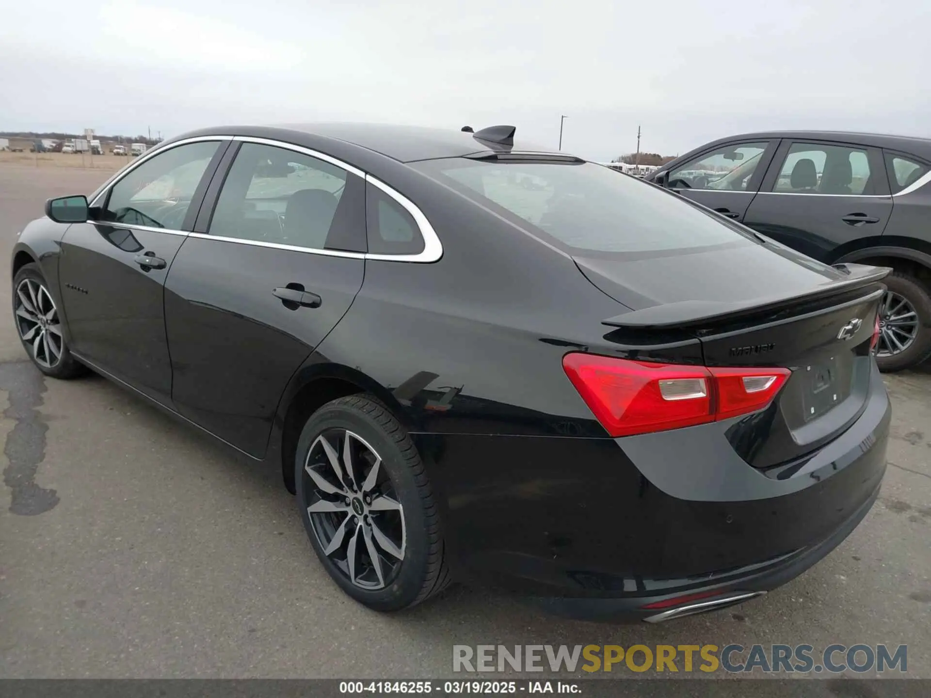 3 Photograph of a damaged car 1G1ZG5ST9NF206437 CHEVROLET MALIBU 2022