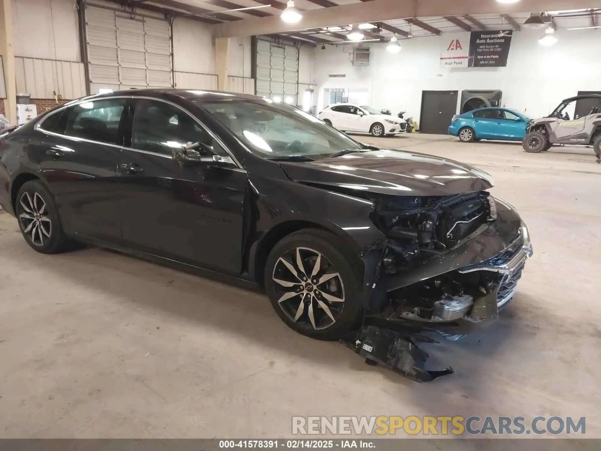 1 Photograph of a damaged car 1G1ZG5STXNF200355 CHEVROLET MALIBU 2022