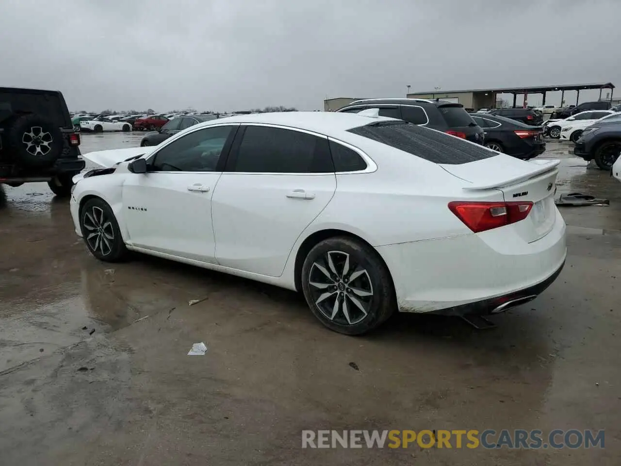 2 Photograph of a damaged car 1G1ZG5STXNF205832 CHEVROLET MALIBU 2022