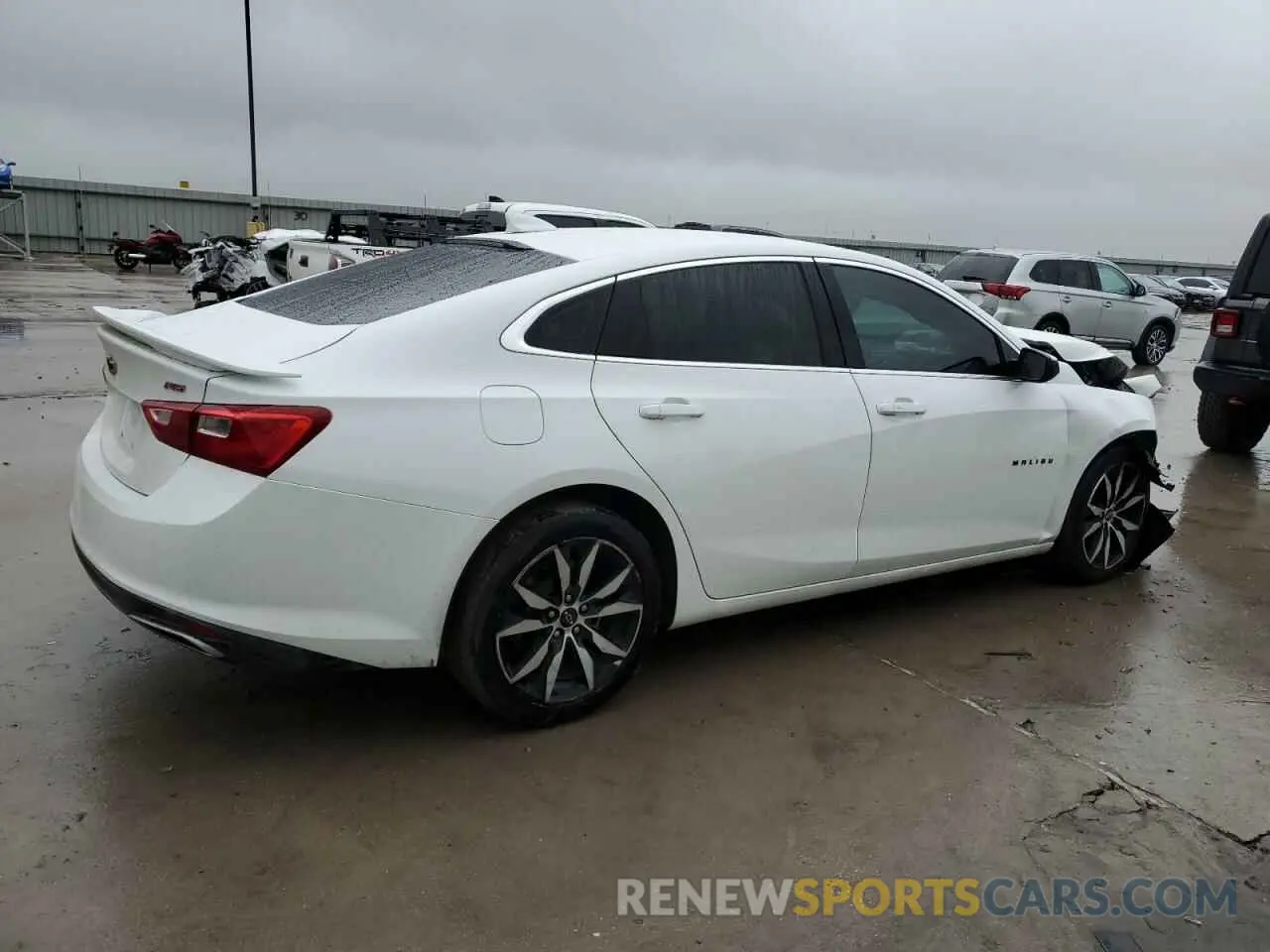3 Photograph of a damaged car 1G1ZG5STXNF205832 CHEVROLET MALIBU 2022