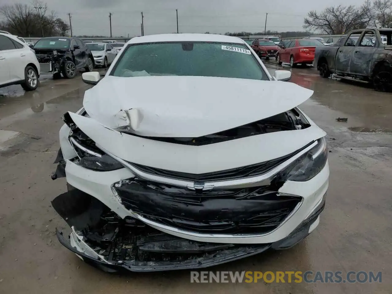 5 Photograph of a damaged car 1G1ZG5STXNF205832 CHEVROLET MALIBU 2022
