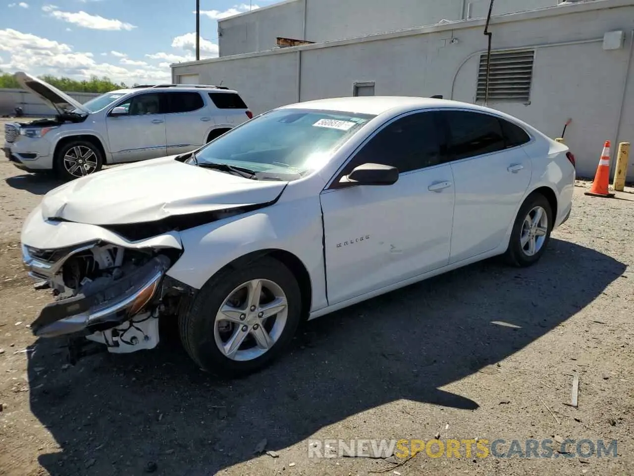 1 Photograph of a damaged car 1G1ZB5ST0PF120998 CHEVROLET MALIBU 2023