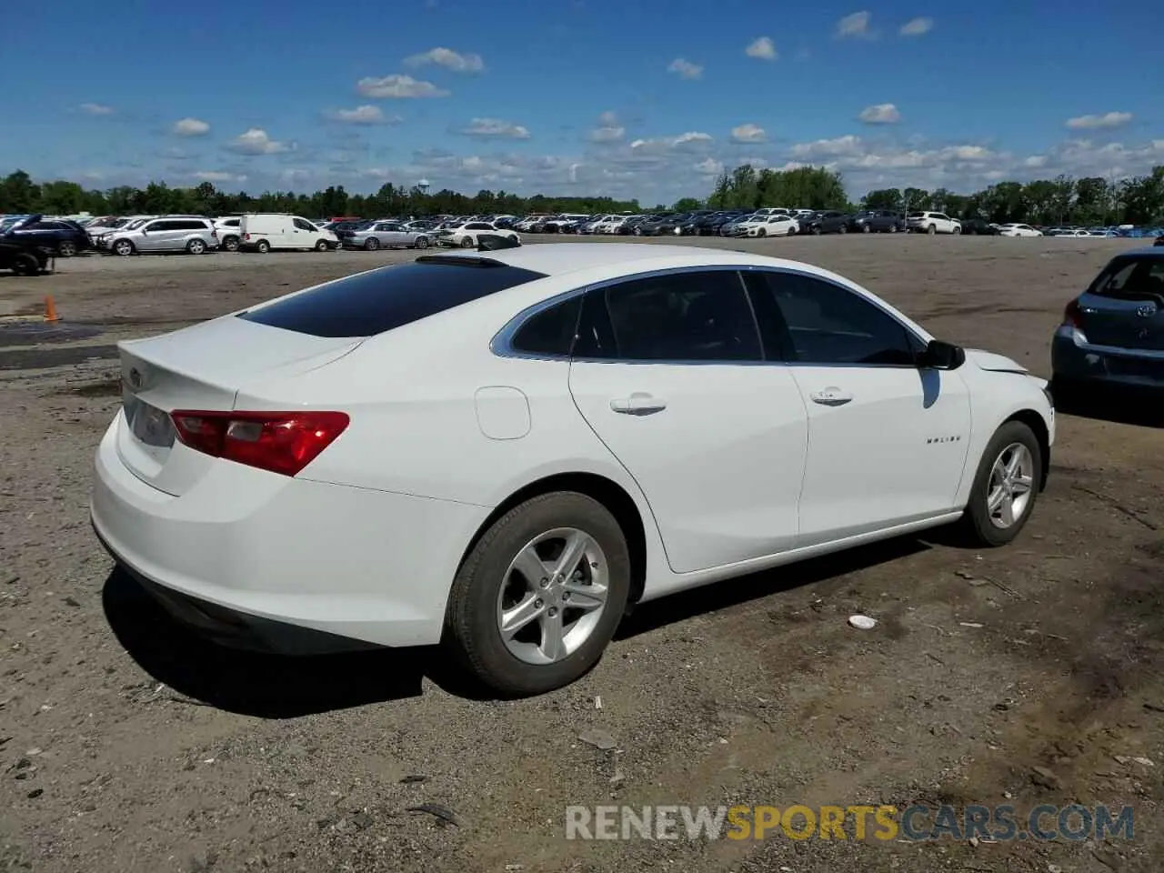 3 Photograph of a damaged car 1G1ZB5ST0PF120998 CHEVROLET MALIBU 2023