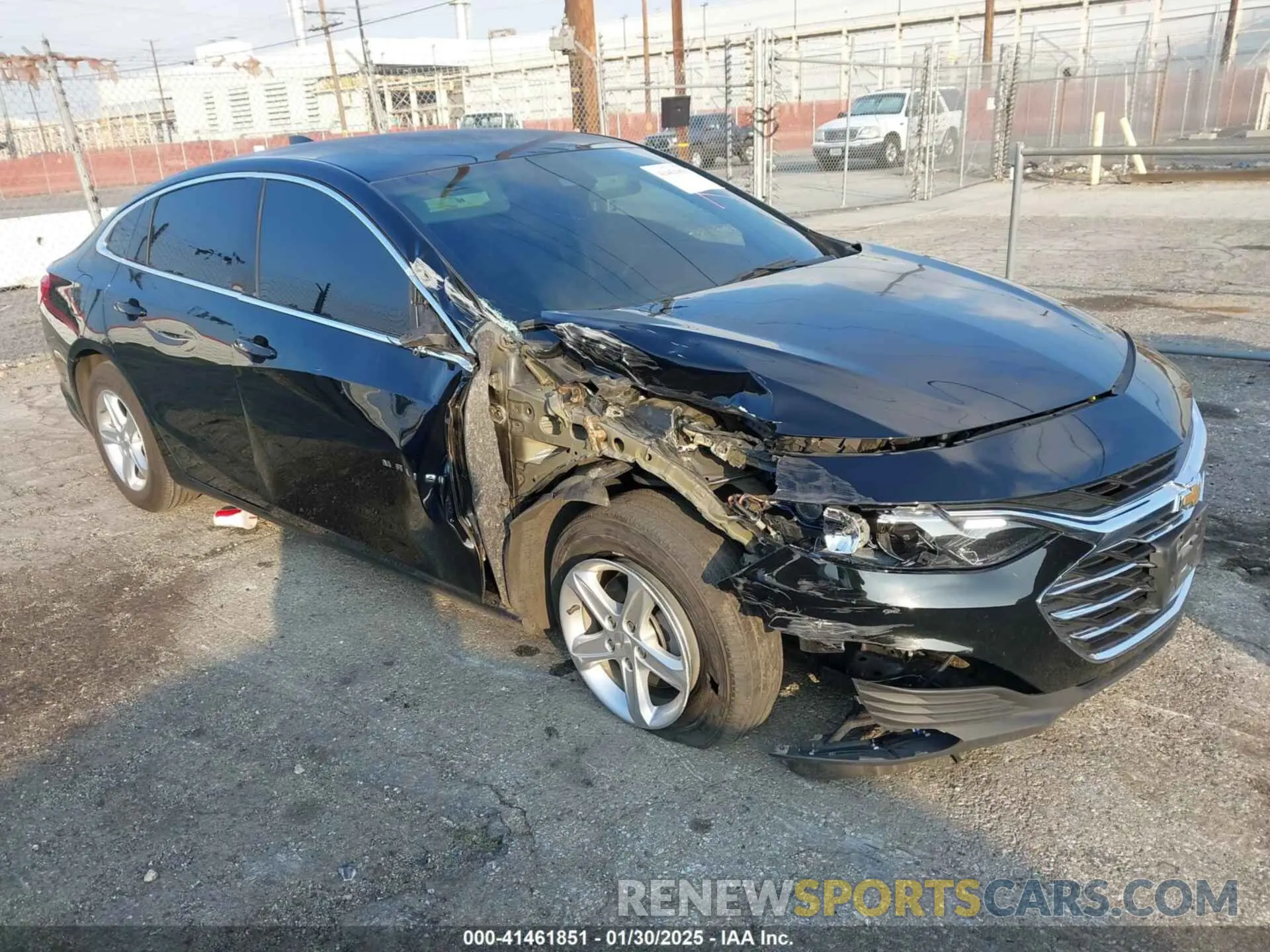 1 Photograph of a damaged car 1G1ZB5ST0PF124615 CHEVROLET MALIBU 2023