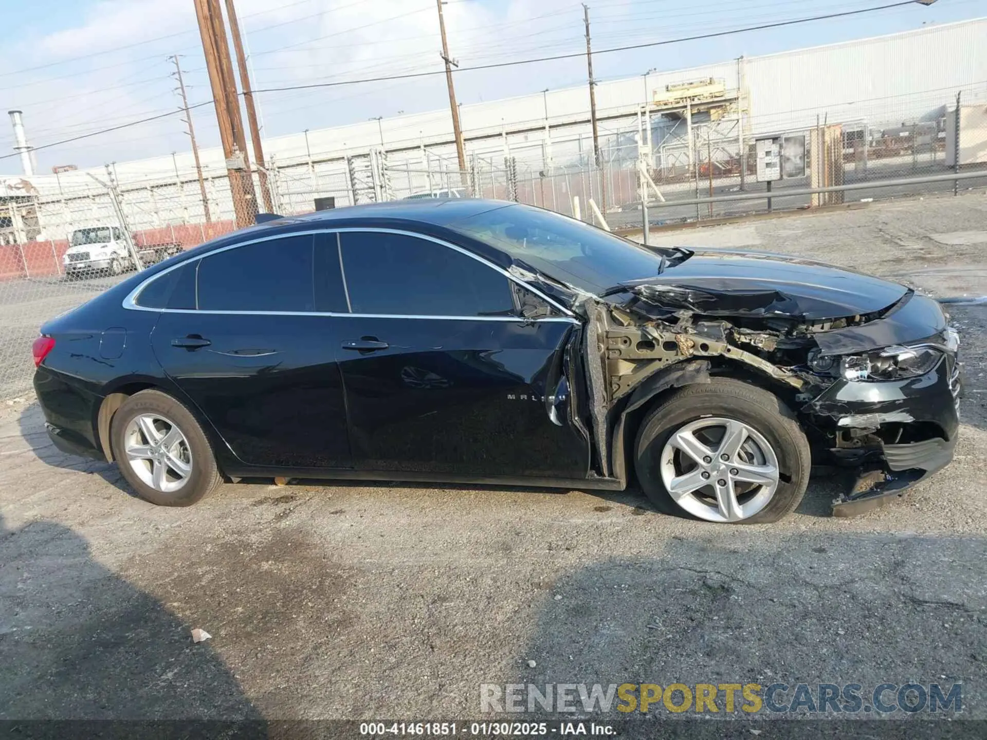 13 Photograph of a damaged car 1G1ZB5ST0PF124615 CHEVROLET MALIBU 2023