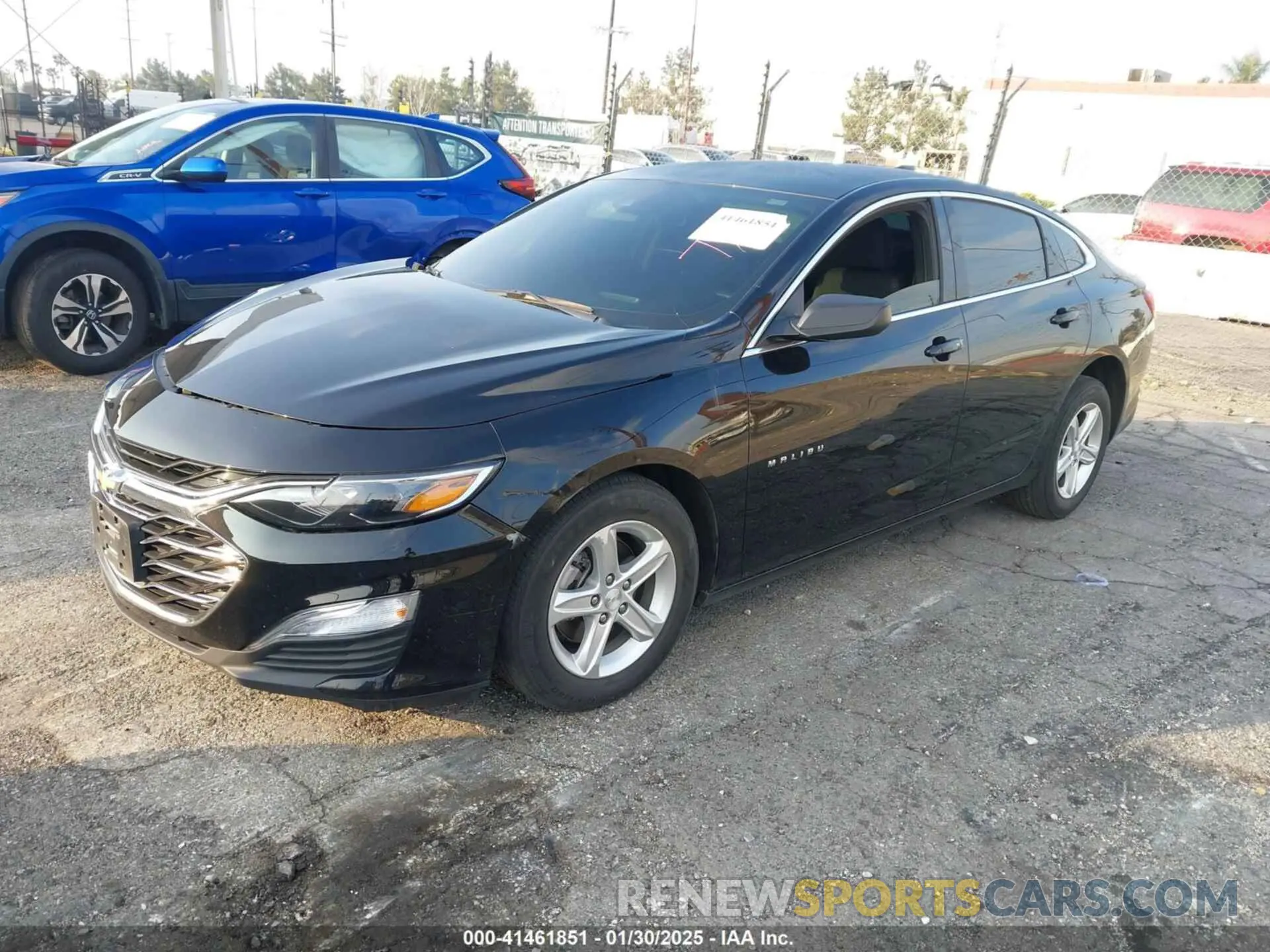 2 Photograph of a damaged car 1G1ZB5ST0PF124615 CHEVROLET MALIBU 2023