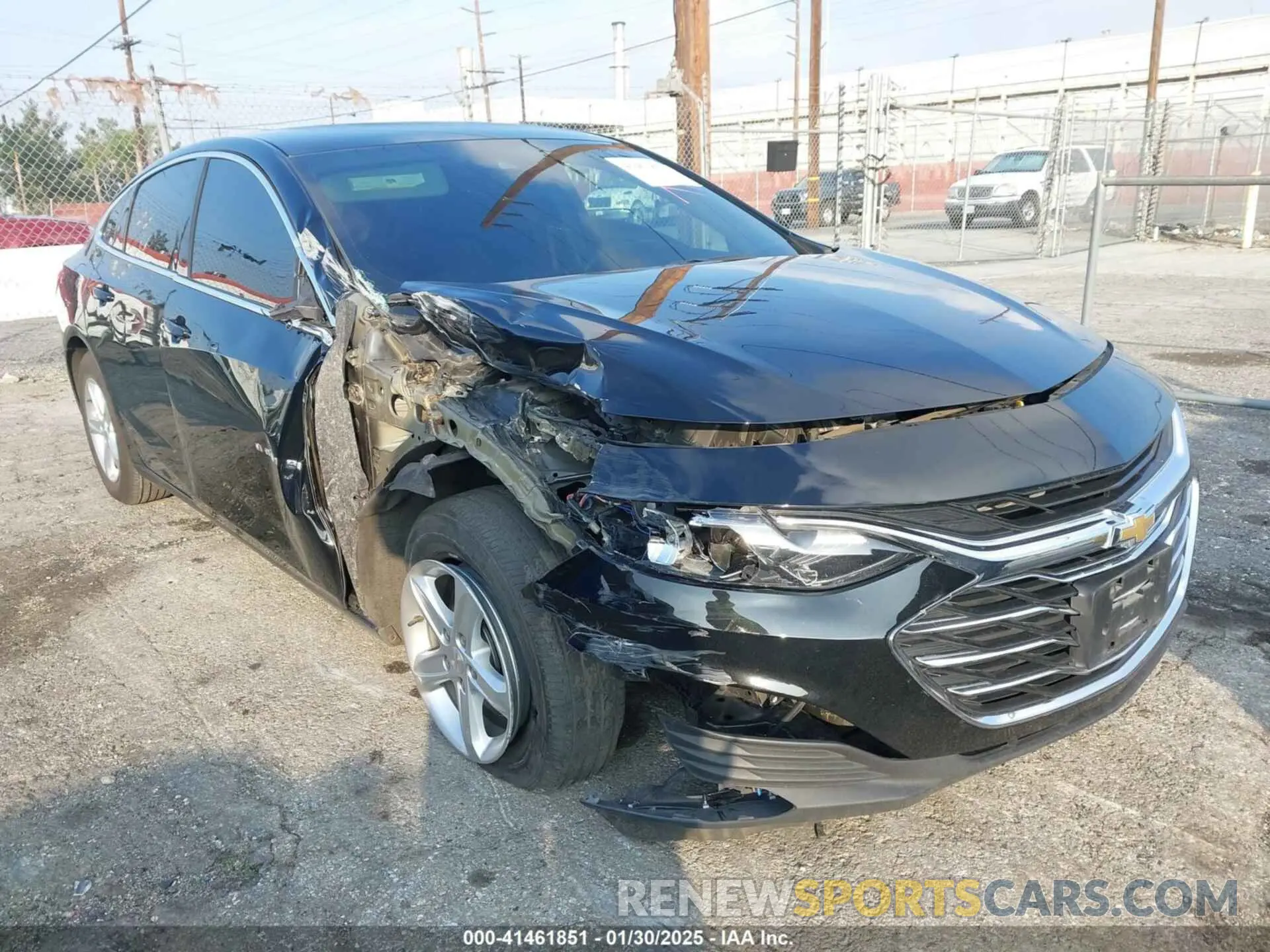 6 Photograph of a damaged car 1G1ZB5ST0PF124615 CHEVROLET MALIBU 2023