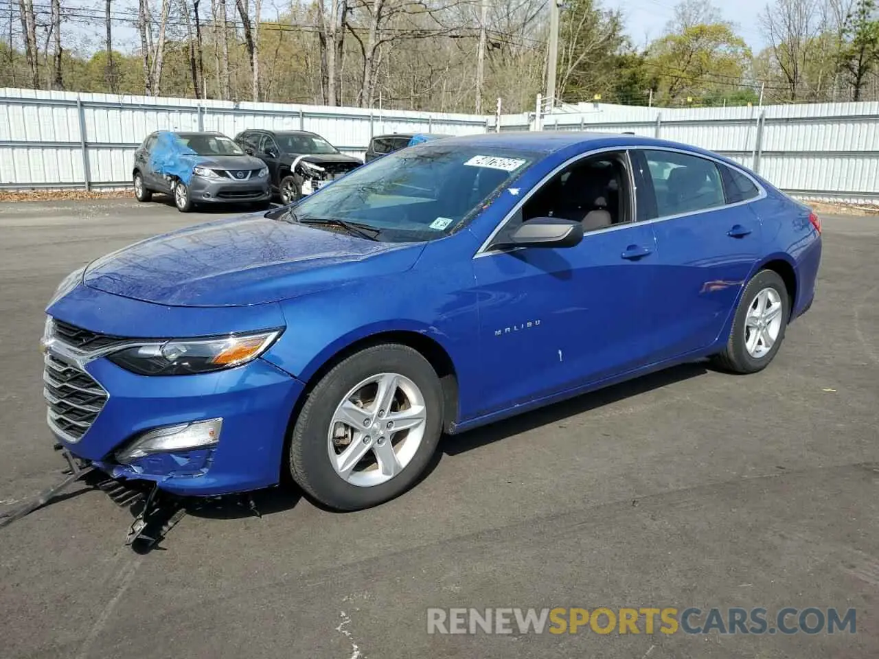 1 Photograph of a damaged car 1G1ZB5ST1PF245735 CHEVROLET MALIBU 2023
