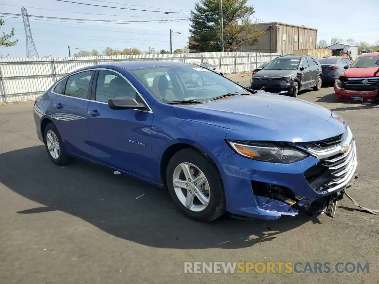 4 Photograph of a damaged car 1G1ZB5ST1PF245735 CHEVROLET MALIBU 2023