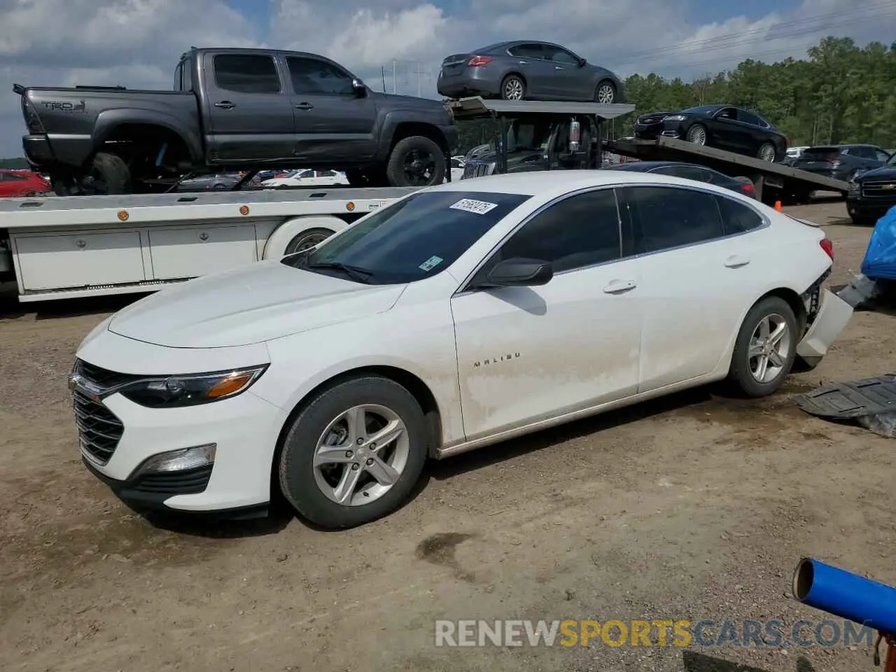 1 Photograph of a damaged car 1G1ZB5ST1PF253785 CHEVROLET MALIBU 2023