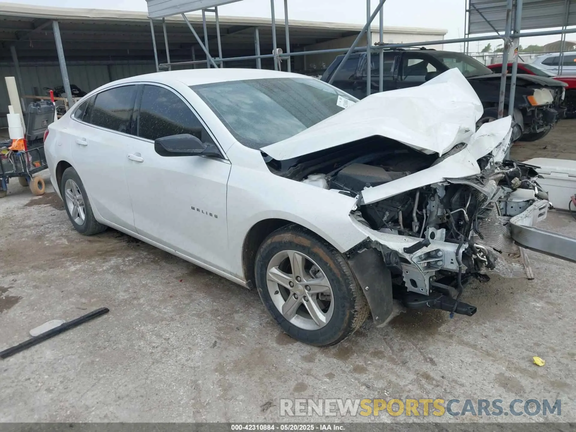 1 Photograph of a damaged car 1G1ZB5ST2PF121425 CHEVROLET MALIBU 2023