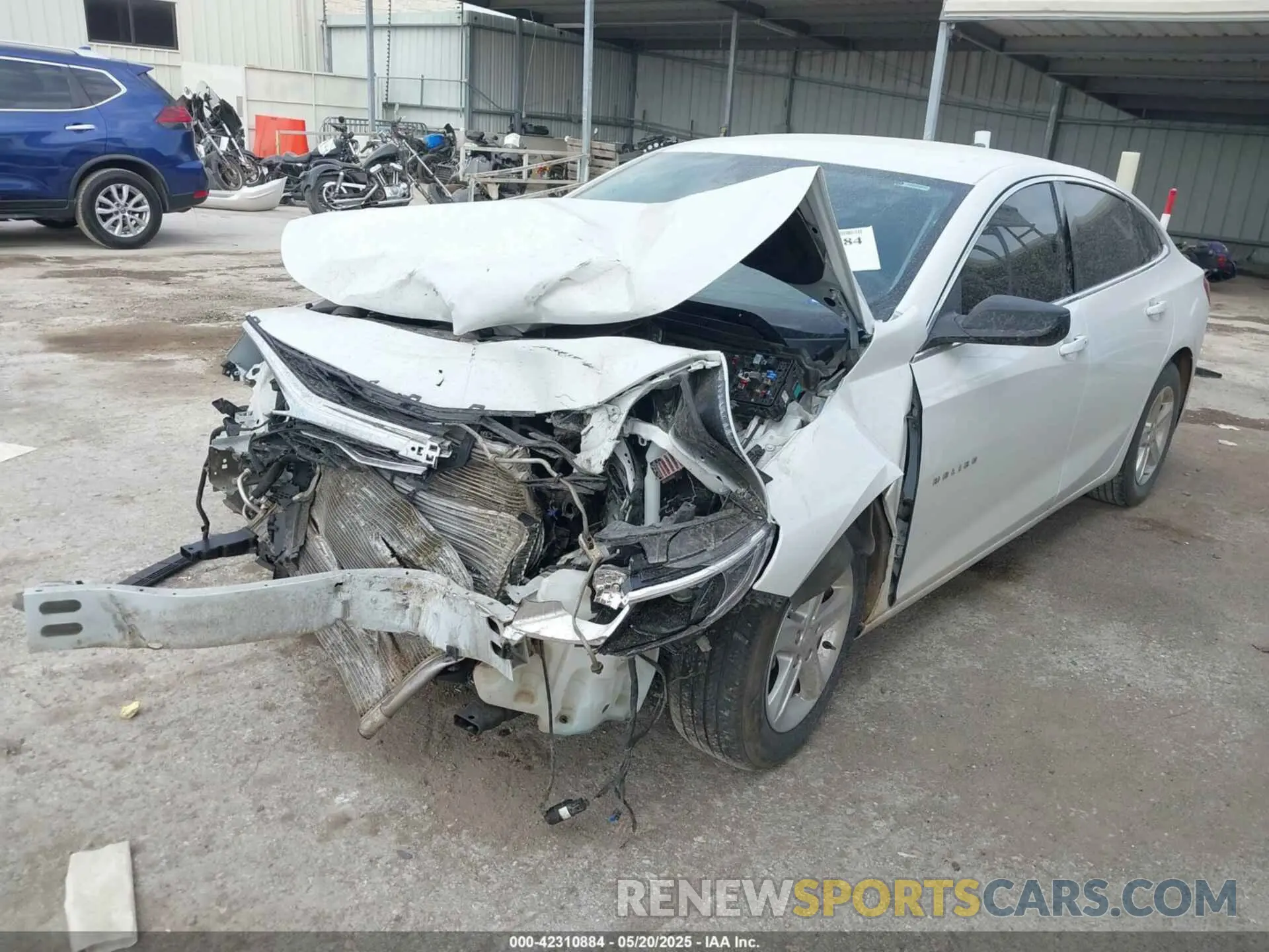 2 Photograph of a damaged car 1G1ZB5ST2PF121425 CHEVROLET MALIBU 2023
