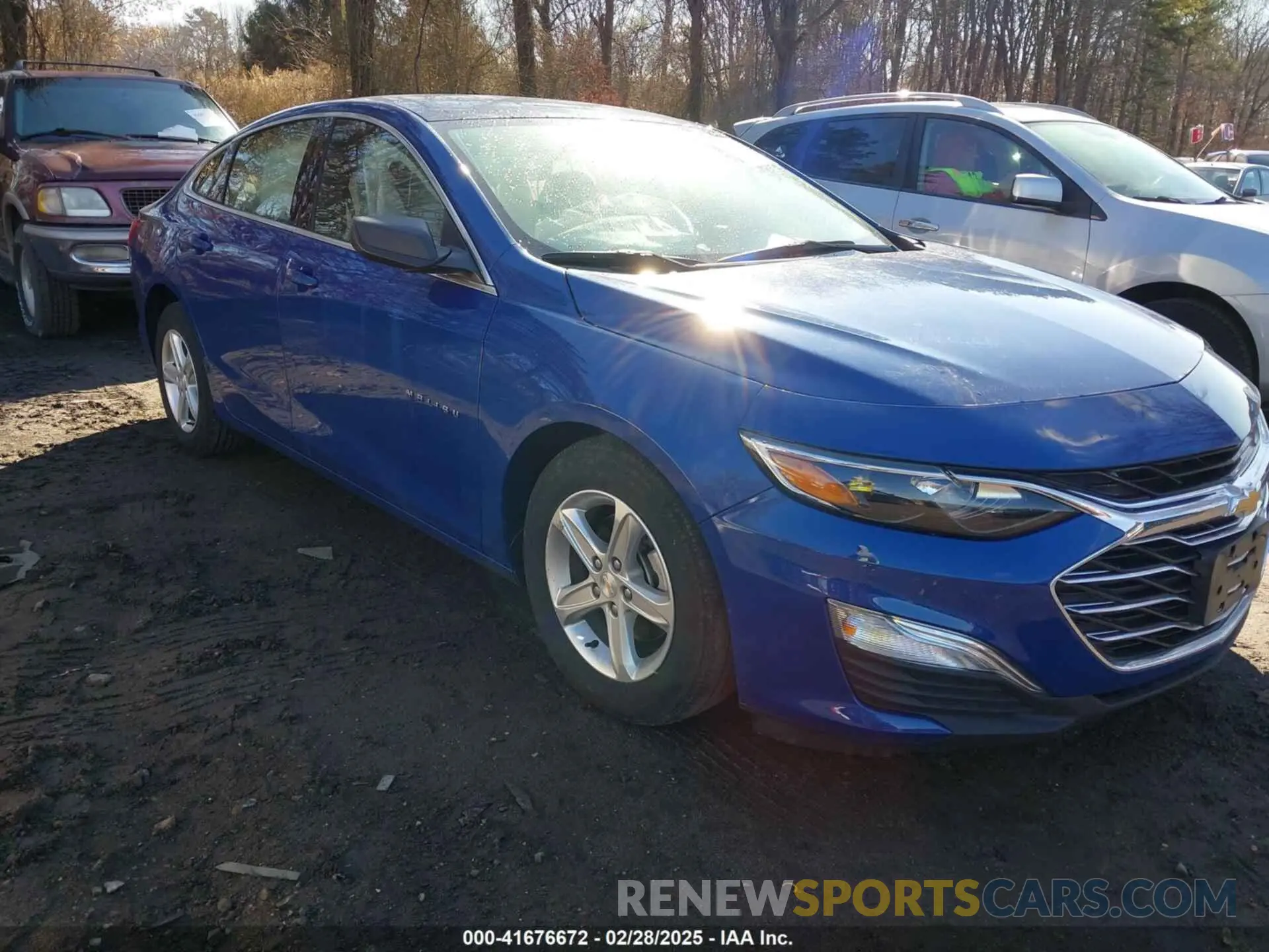 1 Photograph of a damaged car 1G1ZB5ST3PF172528 CHEVROLET MALIBU 2023