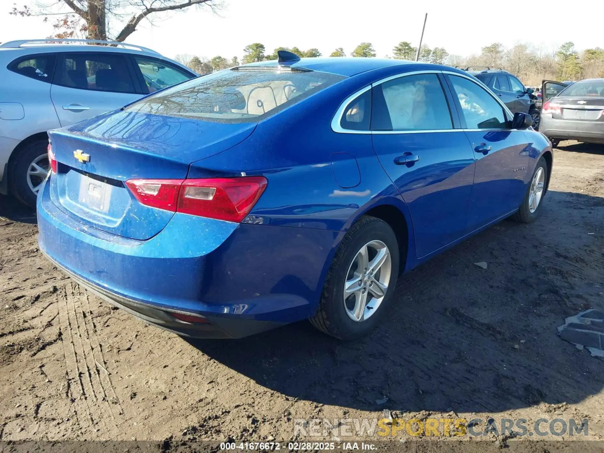 4 Photograph of a damaged car 1G1ZB5ST3PF172528 CHEVROLET MALIBU 2023