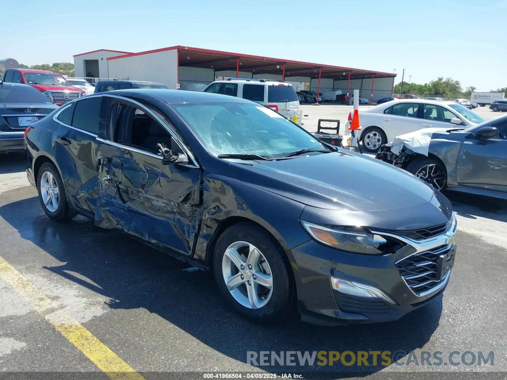 1 Photograph of a damaged car 1G1ZB5ST3PF215152 CHEVROLET MALIBU 2023