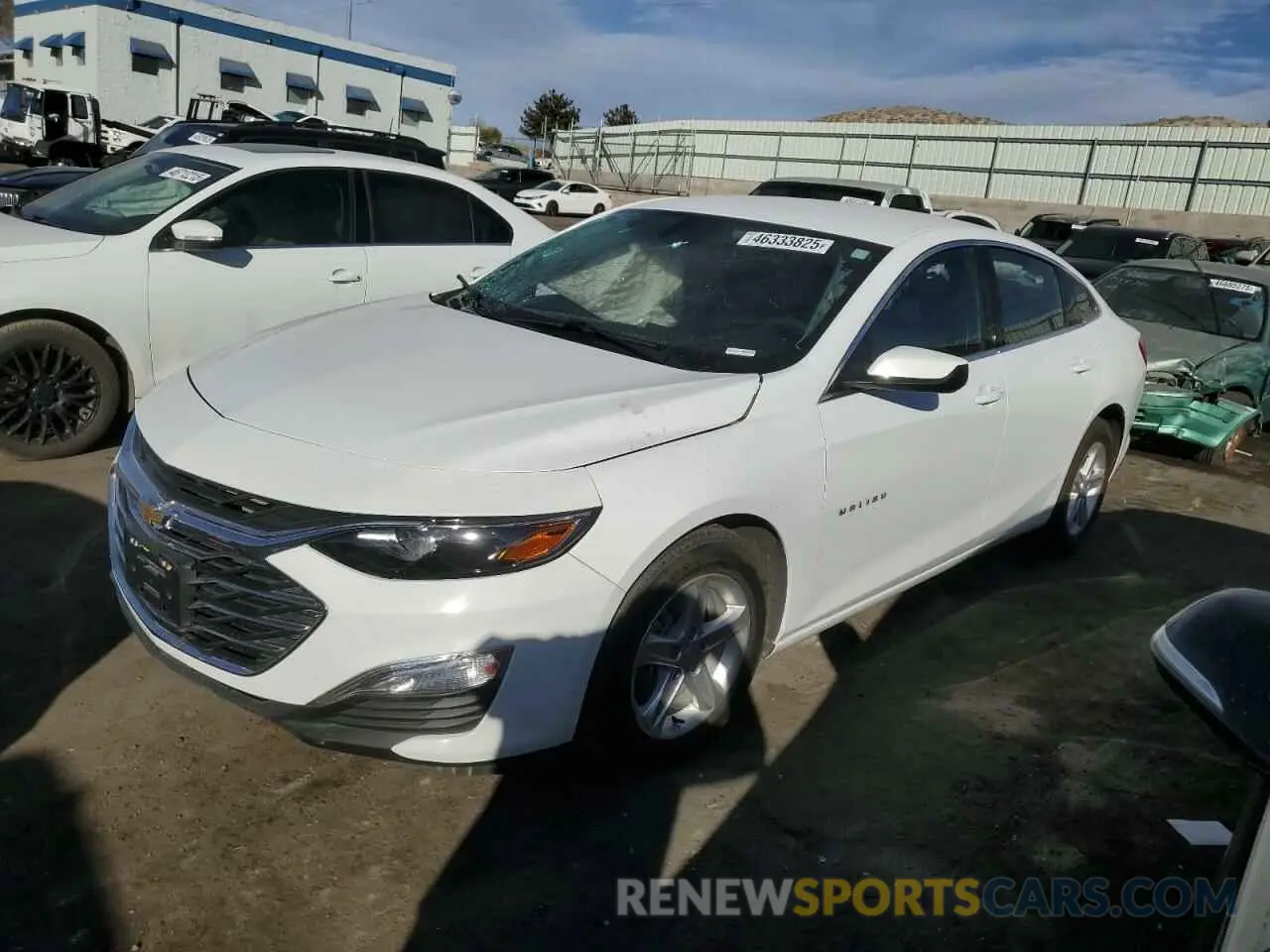 1 Photograph of a damaged car 1G1ZB5ST4PF173736 CHEVROLET MALIBU 2023