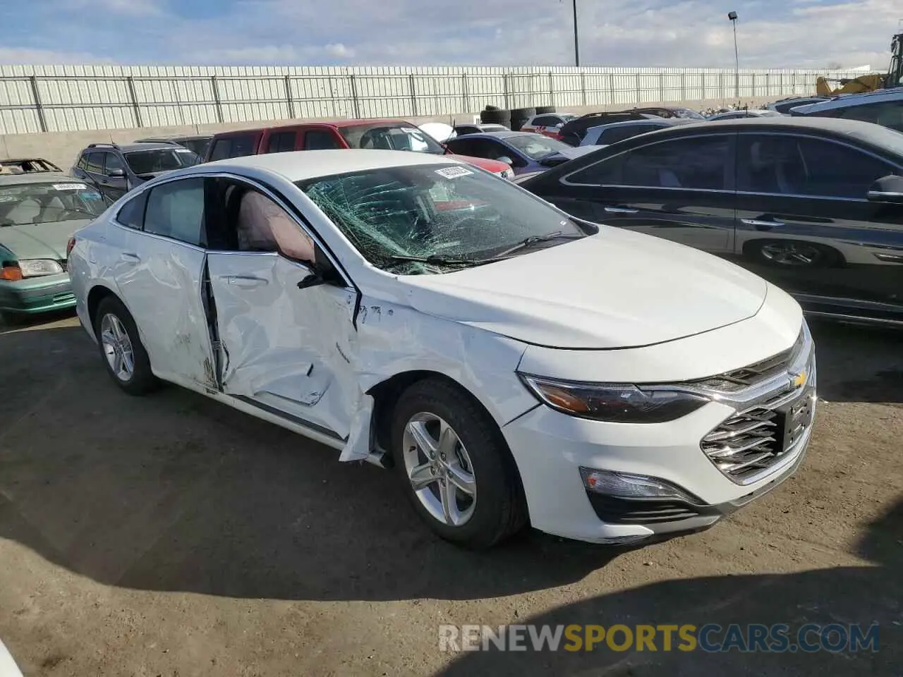 4 Photograph of a damaged car 1G1ZB5ST4PF173736 CHEVROLET MALIBU 2023