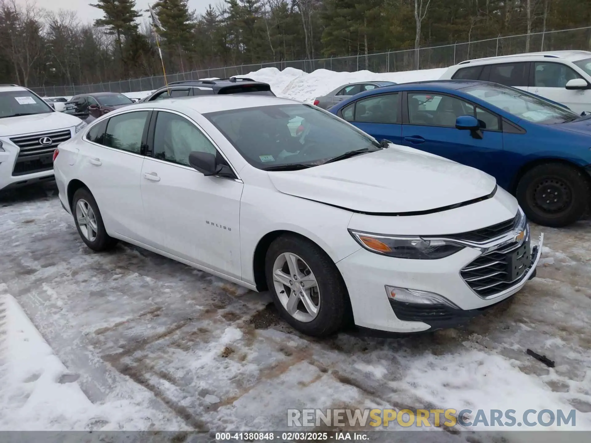 1 Photograph of a damaged car 1G1ZB5ST4PF239654 CHEVROLET MALIBU 2023