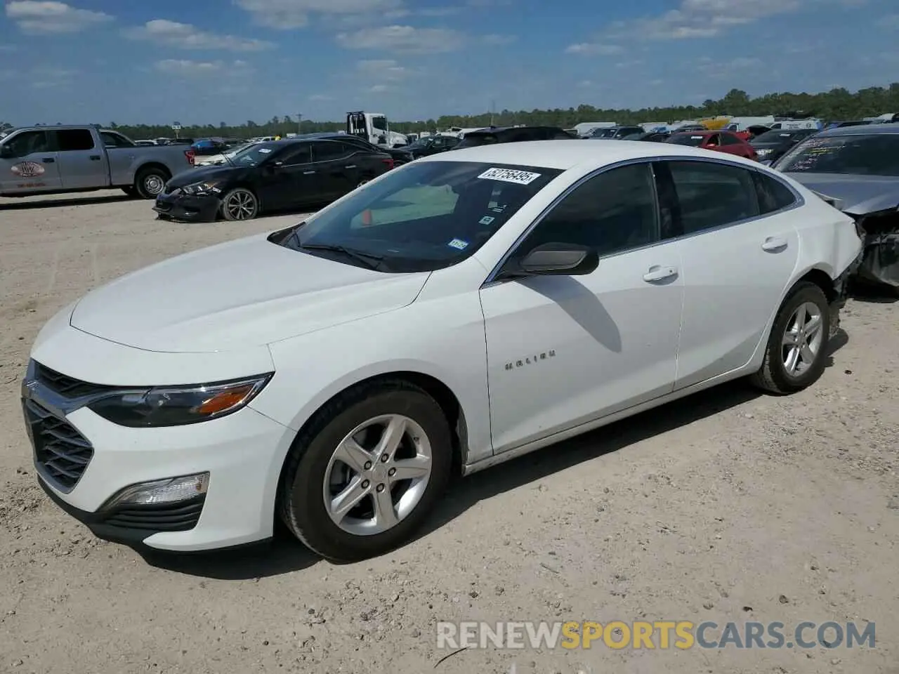1 Photograph of a damaged car 1G1ZB5ST6PF121086 CHEVROLET MALIBU 2023