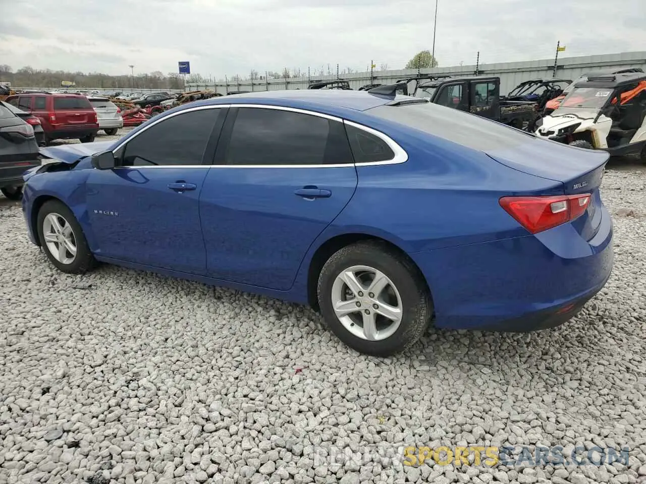 2 Photograph of a damaged car 1G1ZB5ST6PF150815 CHEVROLET MALIBU 2023