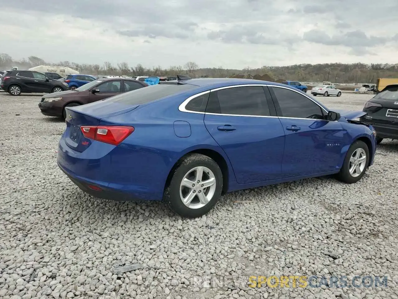 3 Photograph of a damaged car 1G1ZB5ST6PF150815 CHEVROLET MALIBU 2023