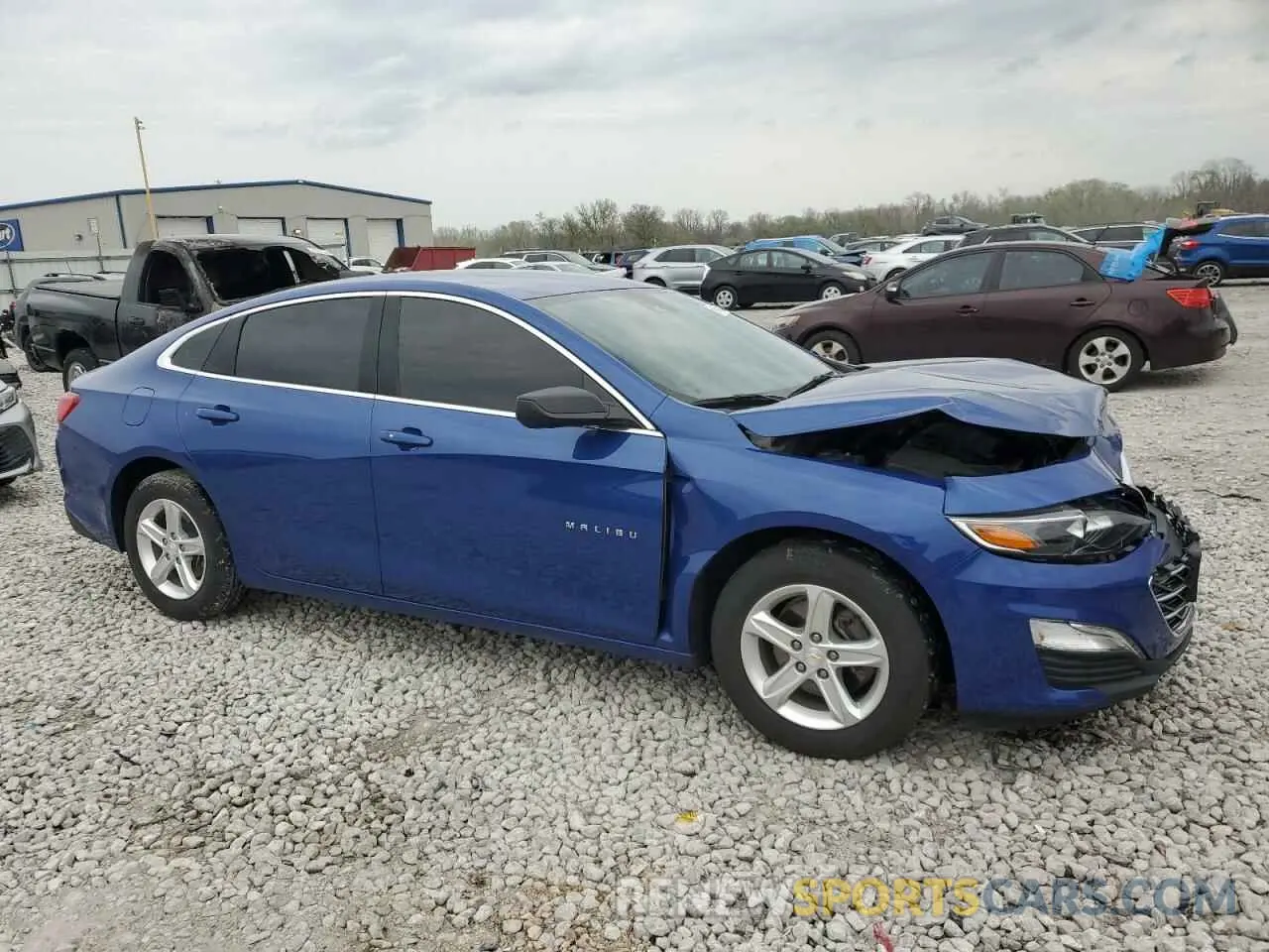 4 Photograph of a damaged car 1G1ZB5ST6PF150815 CHEVROLET MALIBU 2023
