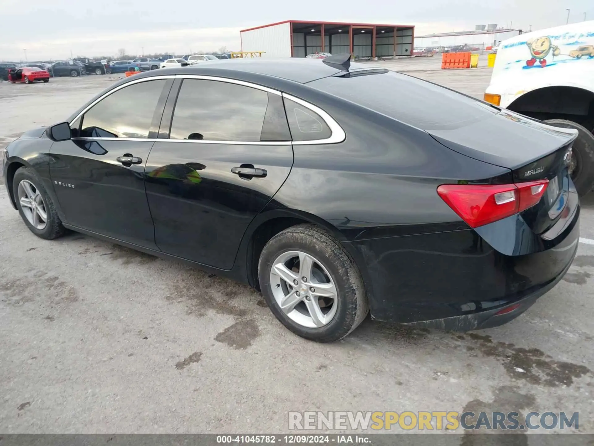 3 Photograph of a damaged car 1G1ZB5ST8PF116679 CHEVROLET MALIBU 2023