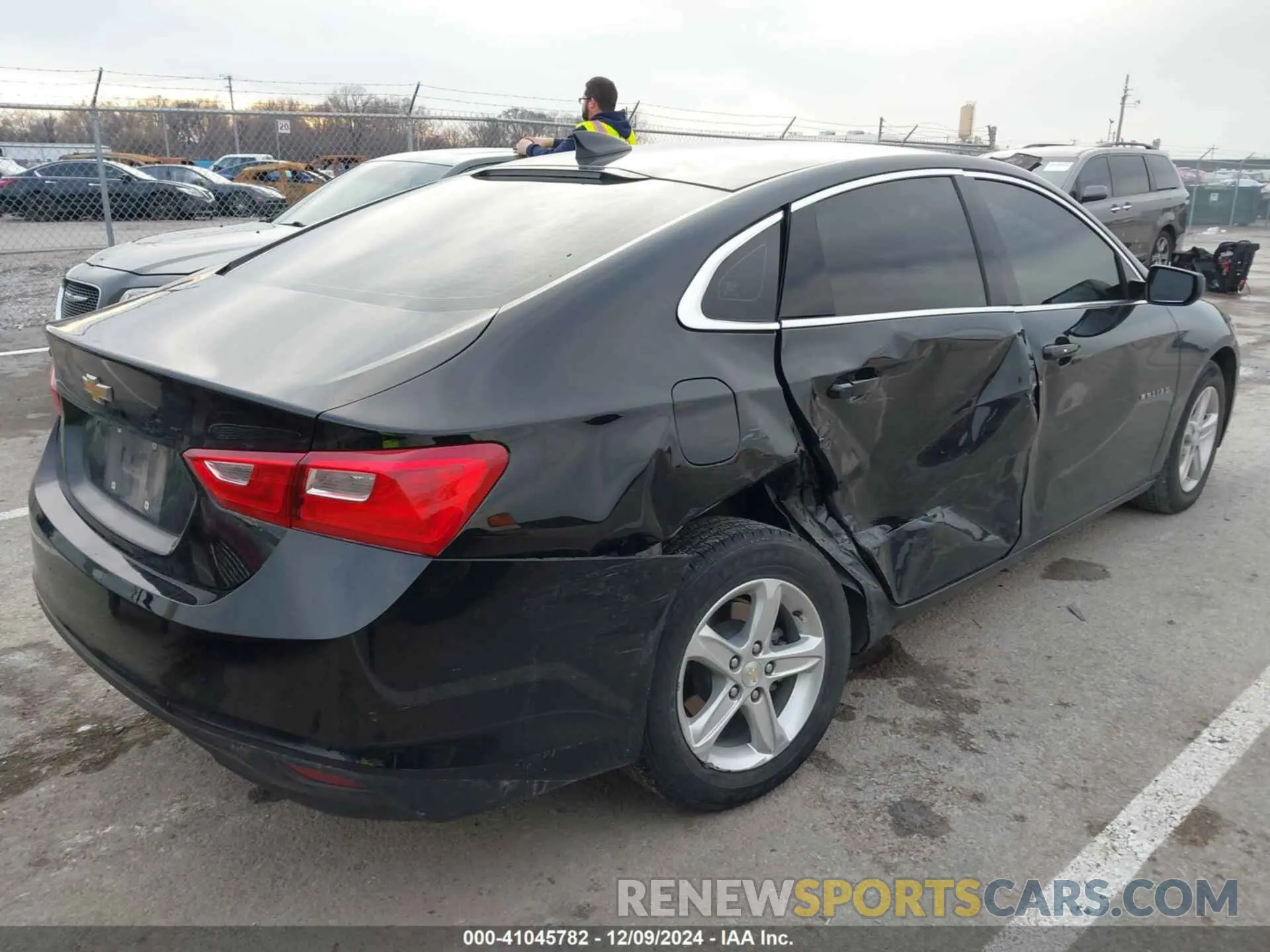 4 Photograph of a damaged car 1G1ZB5ST8PF116679 CHEVROLET MALIBU 2023