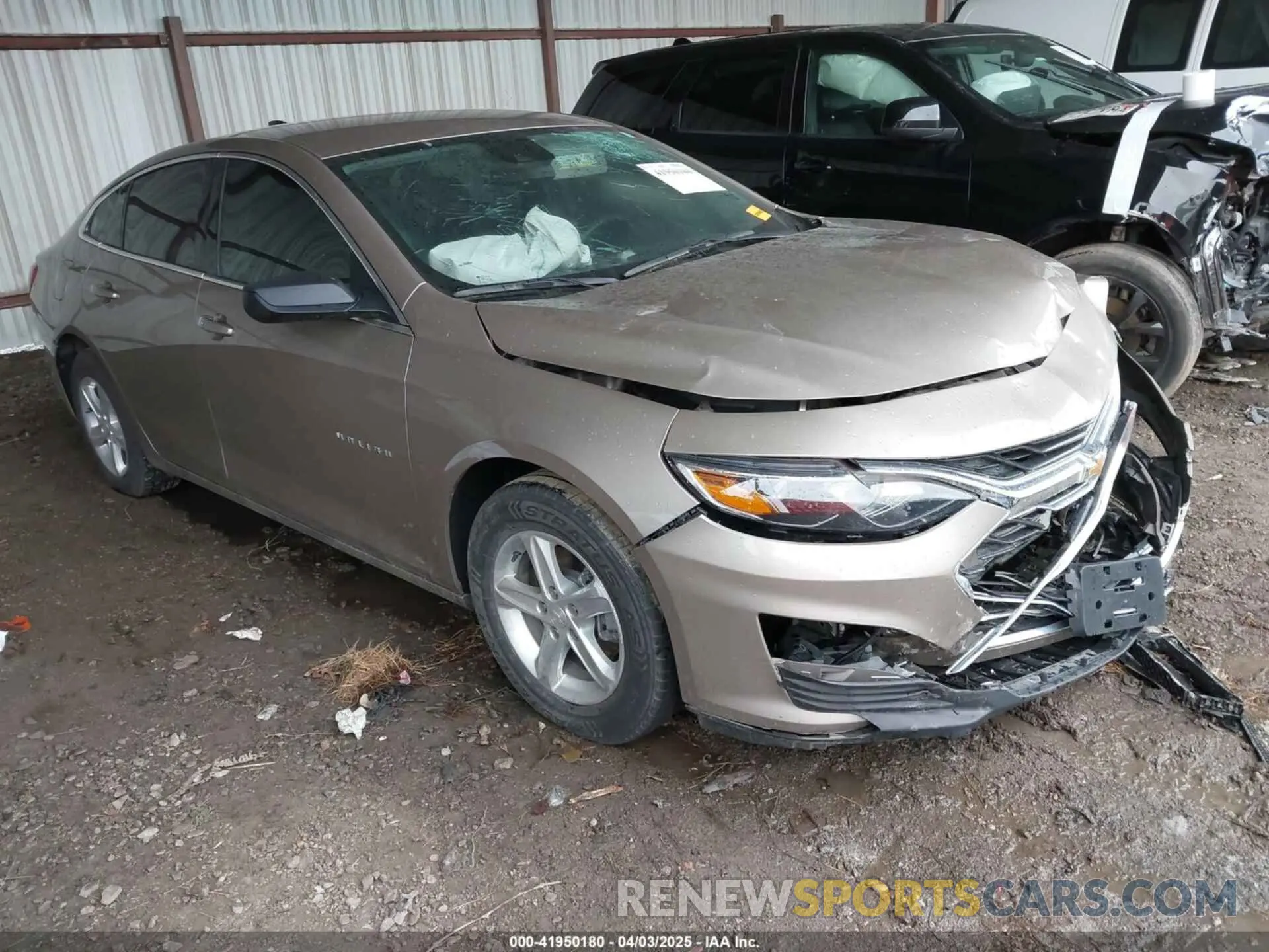 1 Photograph of a damaged car 1G1ZB5ST9PF116447 CHEVROLET MALIBU 2023