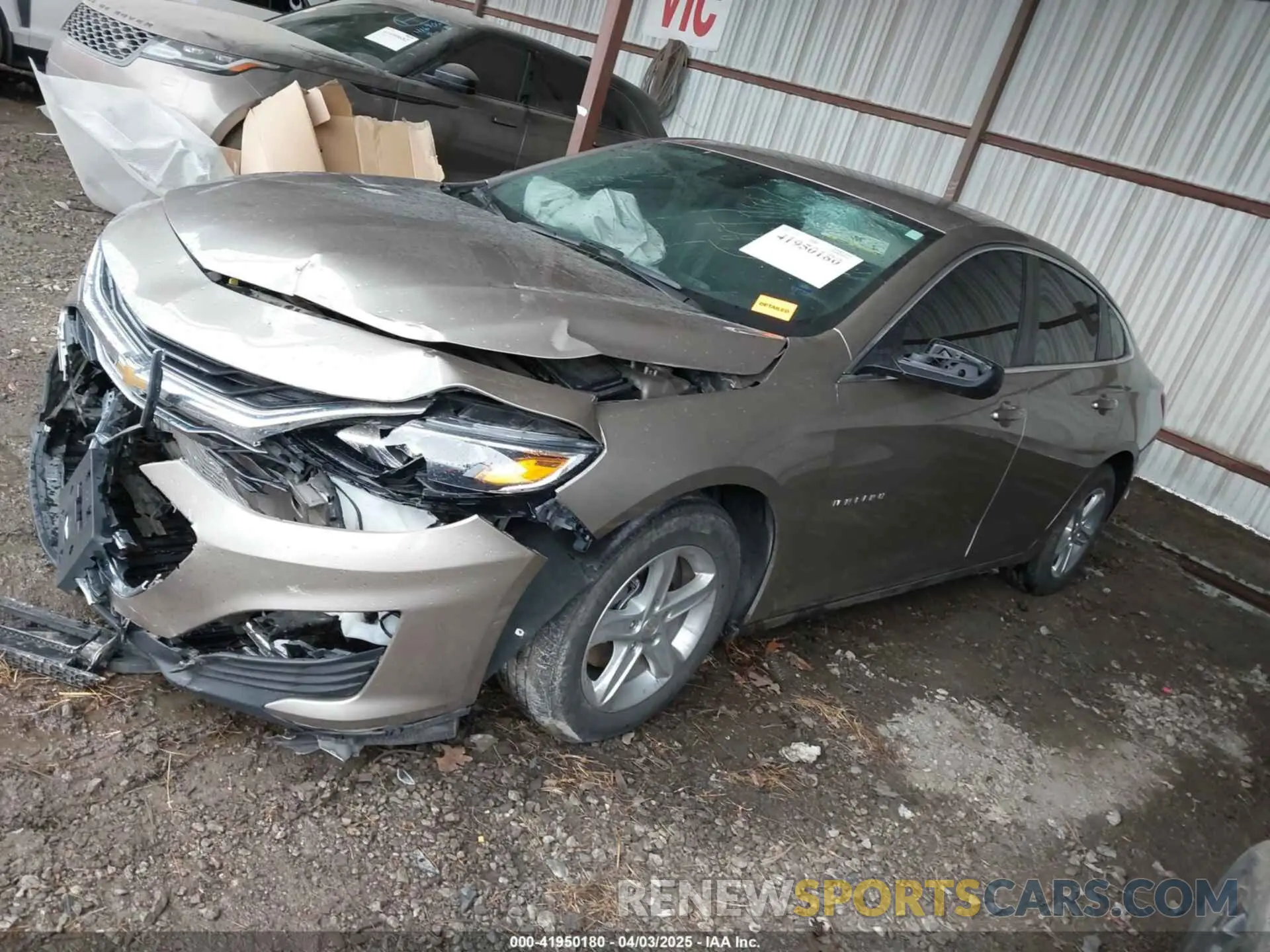 2 Photograph of a damaged car 1G1ZB5ST9PF116447 CHEVROLET MALIBU 2023