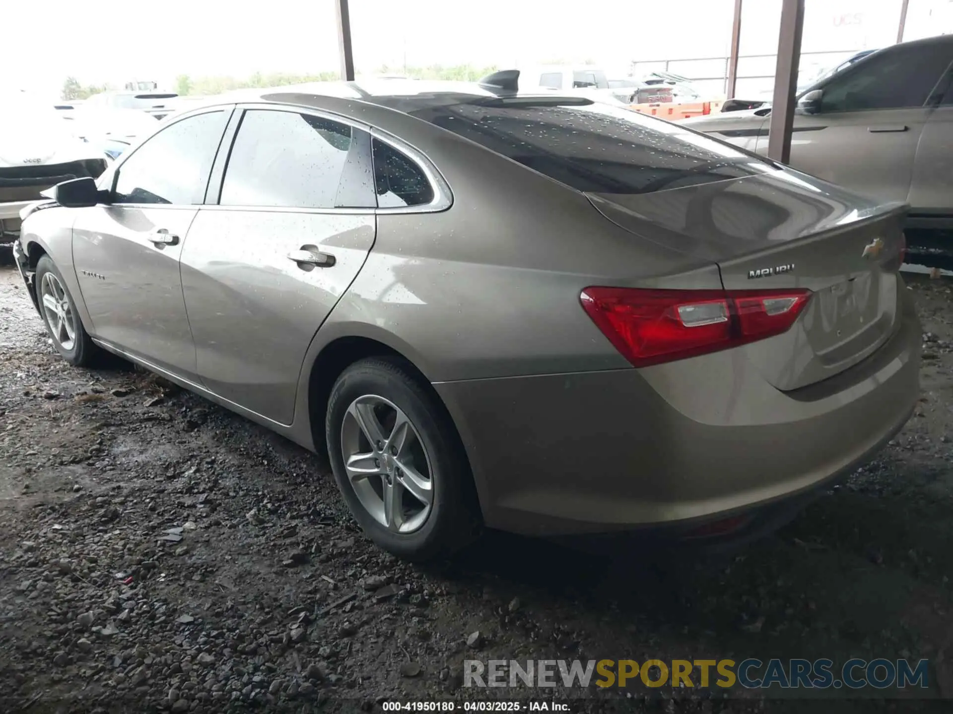 3 Photograph of a damaged car 1G1ZB5ST9PF116447 CHEVROLET MALIBU 2023