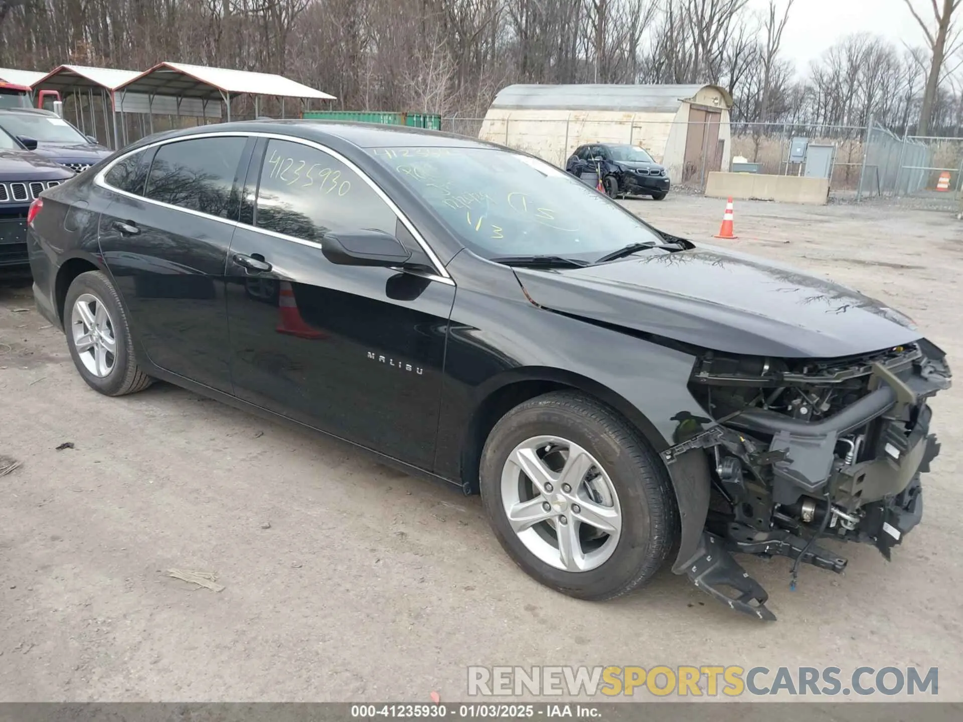1 Photograph of a damaged car 1G1ZB5ST9PF124466 CHEVROLET MALIBU 2023