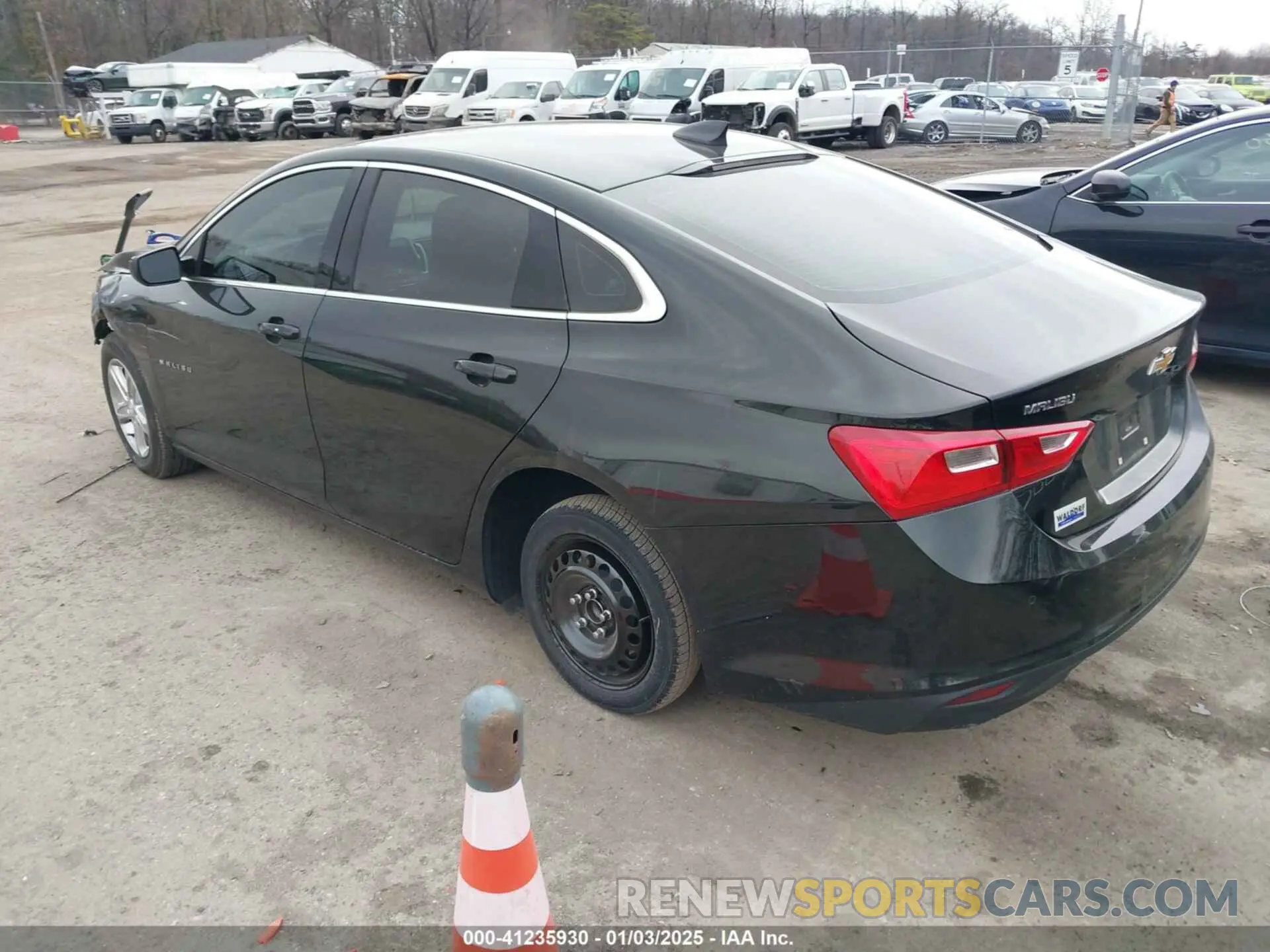 3 Photograph of a damaged car 1G1ZB5ST9PF124466 CHEVROLET MALIBU 2023