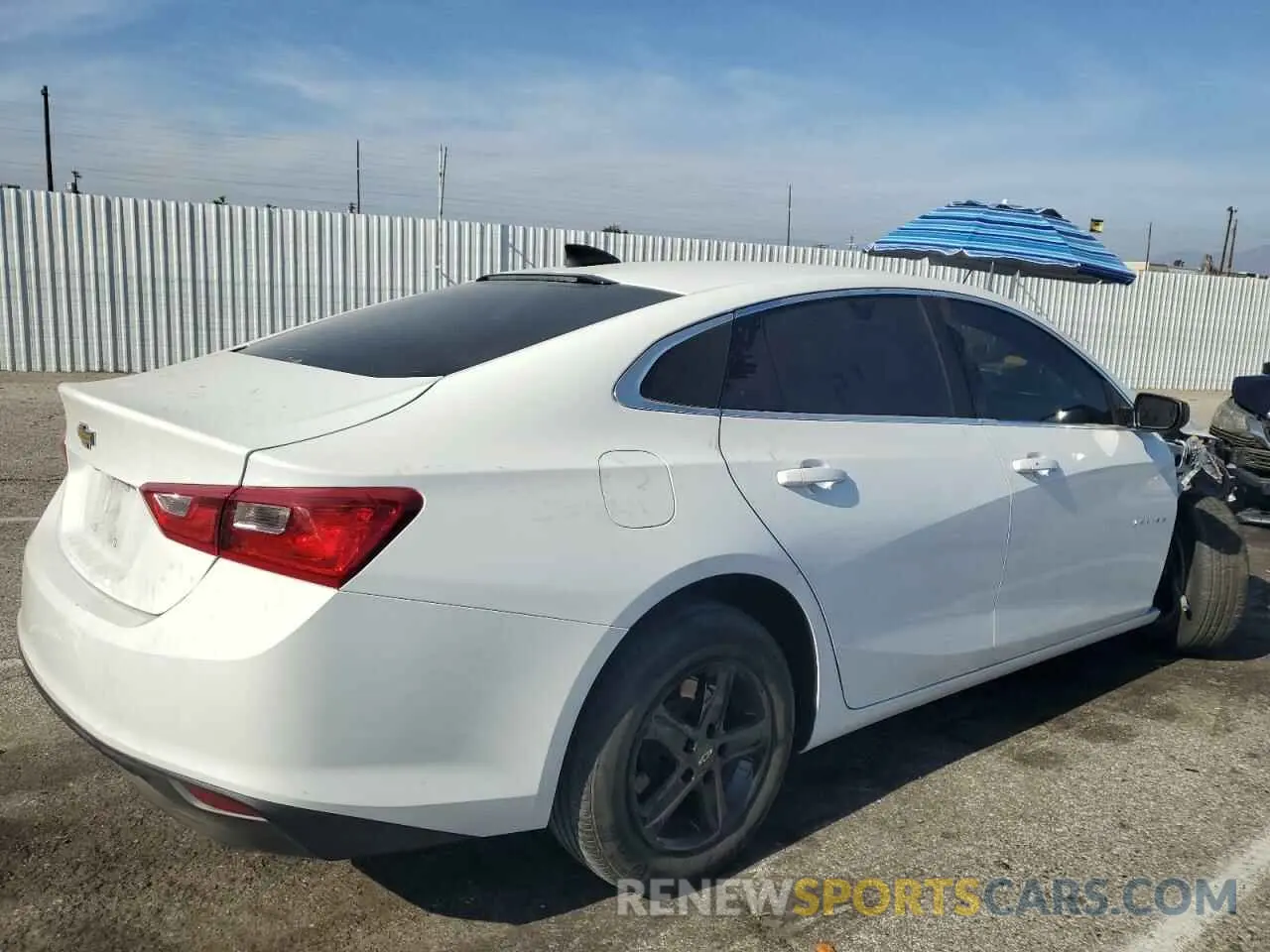 3 Photograph of a damaged car 1G1ZB5ST9PF155796 CHEVROLET MALIBU 2023