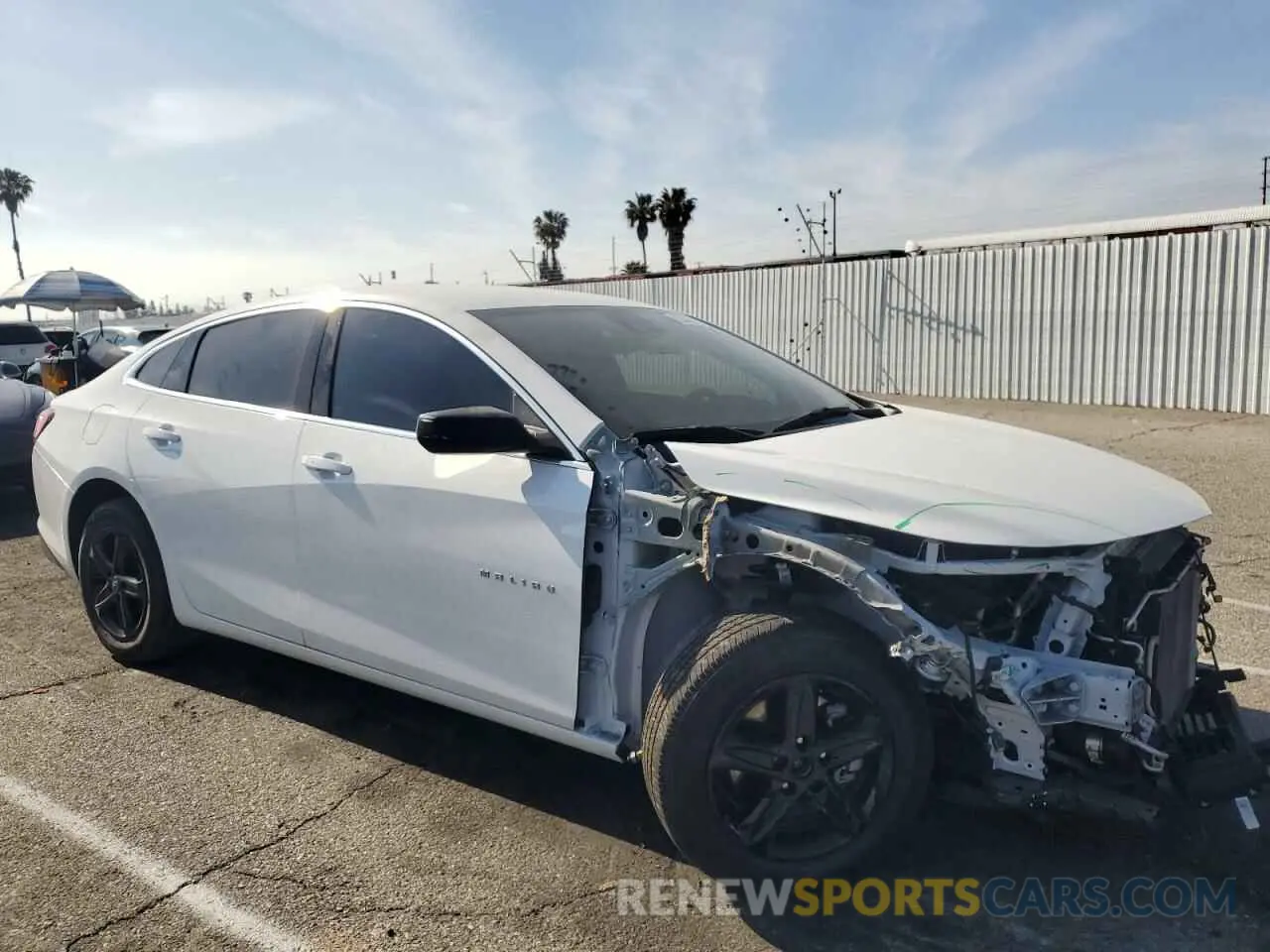 4 Photograph of a damaged car 1G1ZB5ST9PF155796 CHEVROLET MALIBU 2023