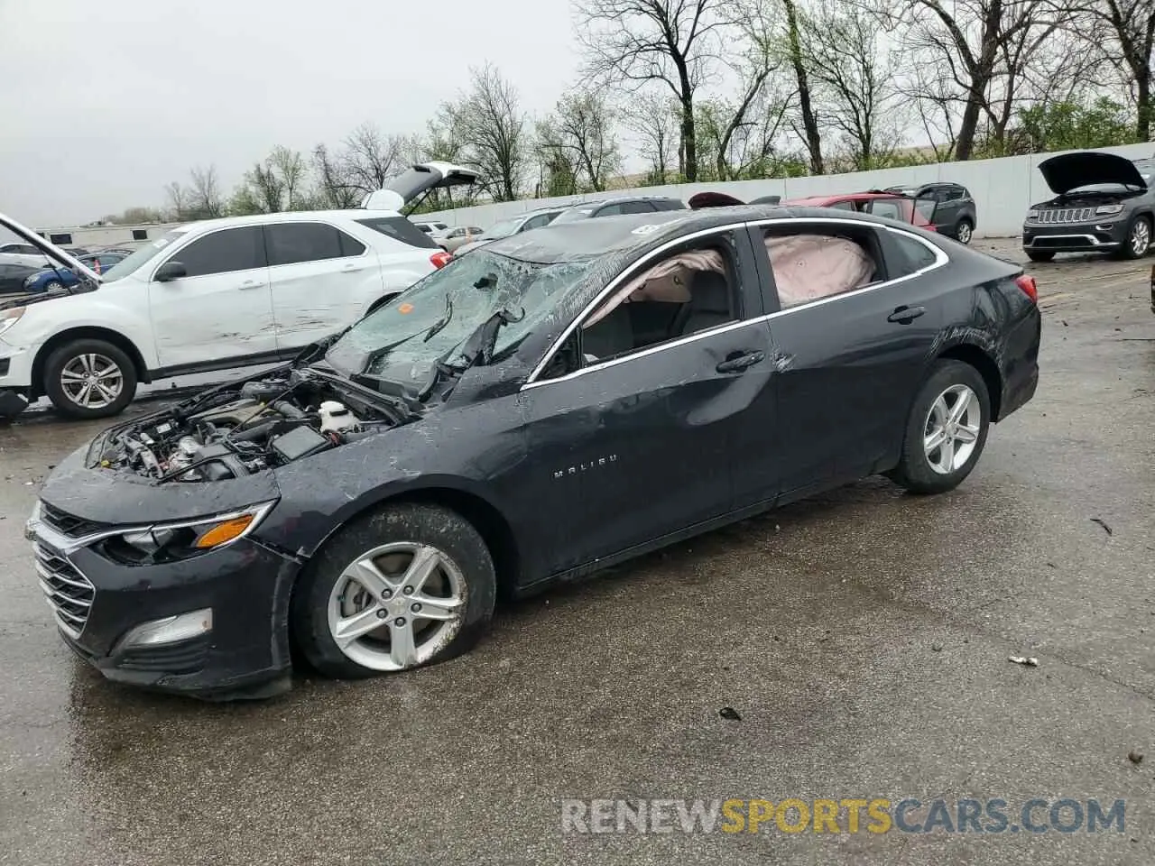 1 Photograph of a damaged car 1G1ZB5ST9PF240220 CHEVROLET MALIBU 2023