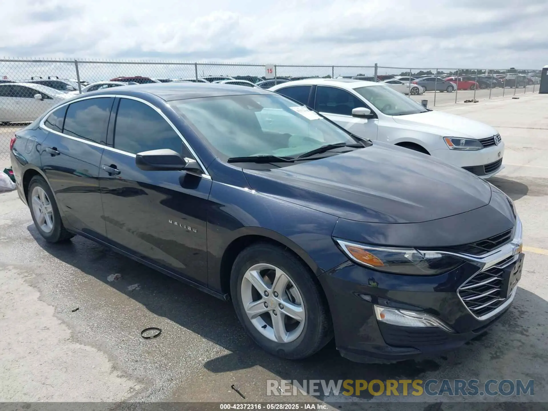 1 Photograph of a damaged car 1G1ZB5ST9PF244123 CHEVROLET MALIBU 2023