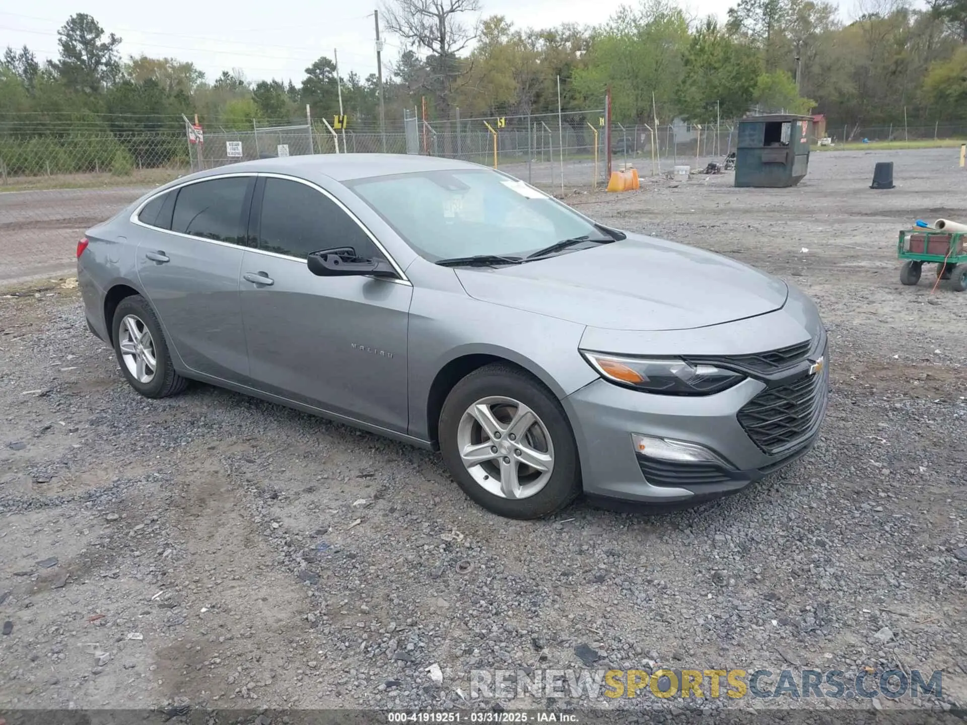 1 Photograph of a damaged car 1G1ZB5STXPF253459 CHEVROLET MALIBU 2023