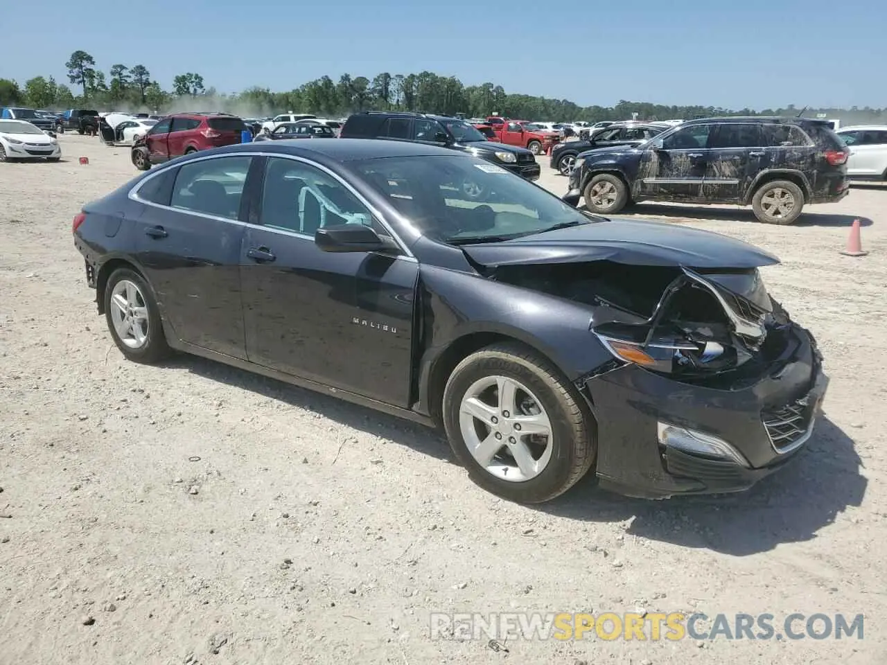 4 Photograph of a damaged car 1G1ZC5ST0PF128175 CHEVROLET MALIBU 2023