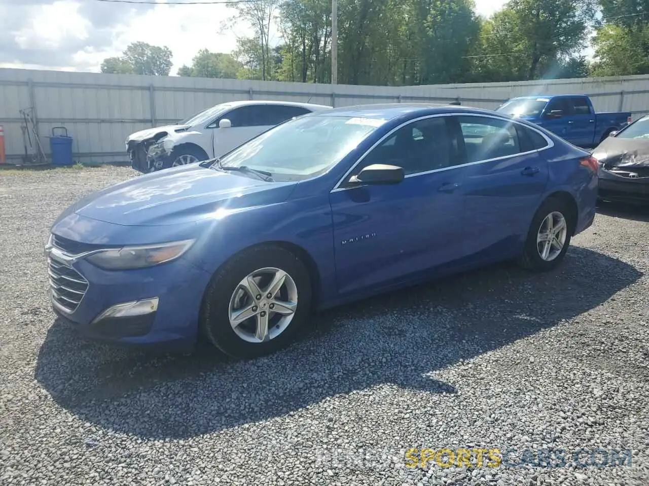 1 Photograph of a damaged car 1G1ZC5ST0PF162861 CHEVROLET MALIBU 2023