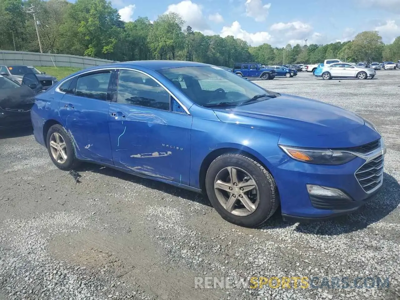 4 Photograph of a damaged car 1G1ZC5ST0PF162861 CHEVROLET MALIBU 2023