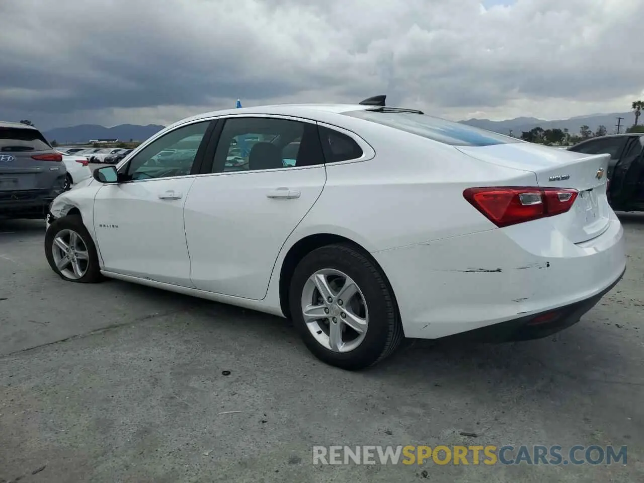 2 Photograph of a damaged car 1G1ZC5ST1PF155904 CHEVROLET MALIBU 2023