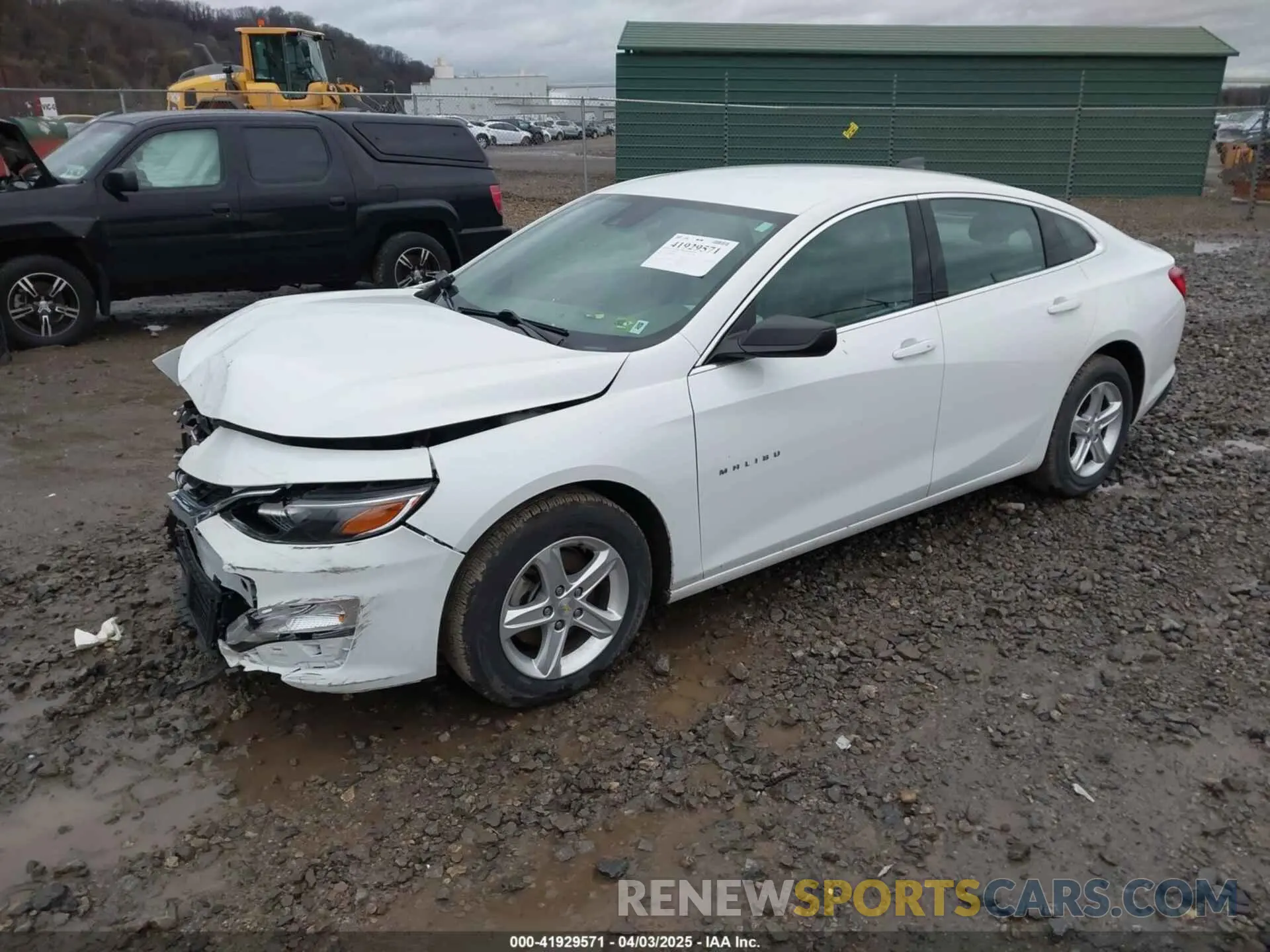 2 Photograph of a damaged car 1G1ZC5ST2PF112575 CHEVROLET MALIBU 2023
