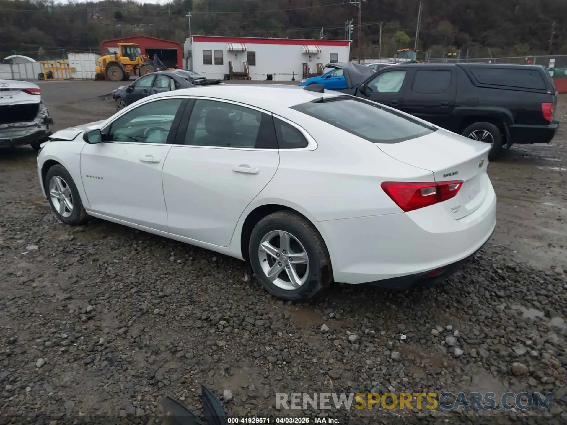 3 Photograph of a damaged car 1G1ZC5ST2PF112575 CHEVROLET MALIBU 2023