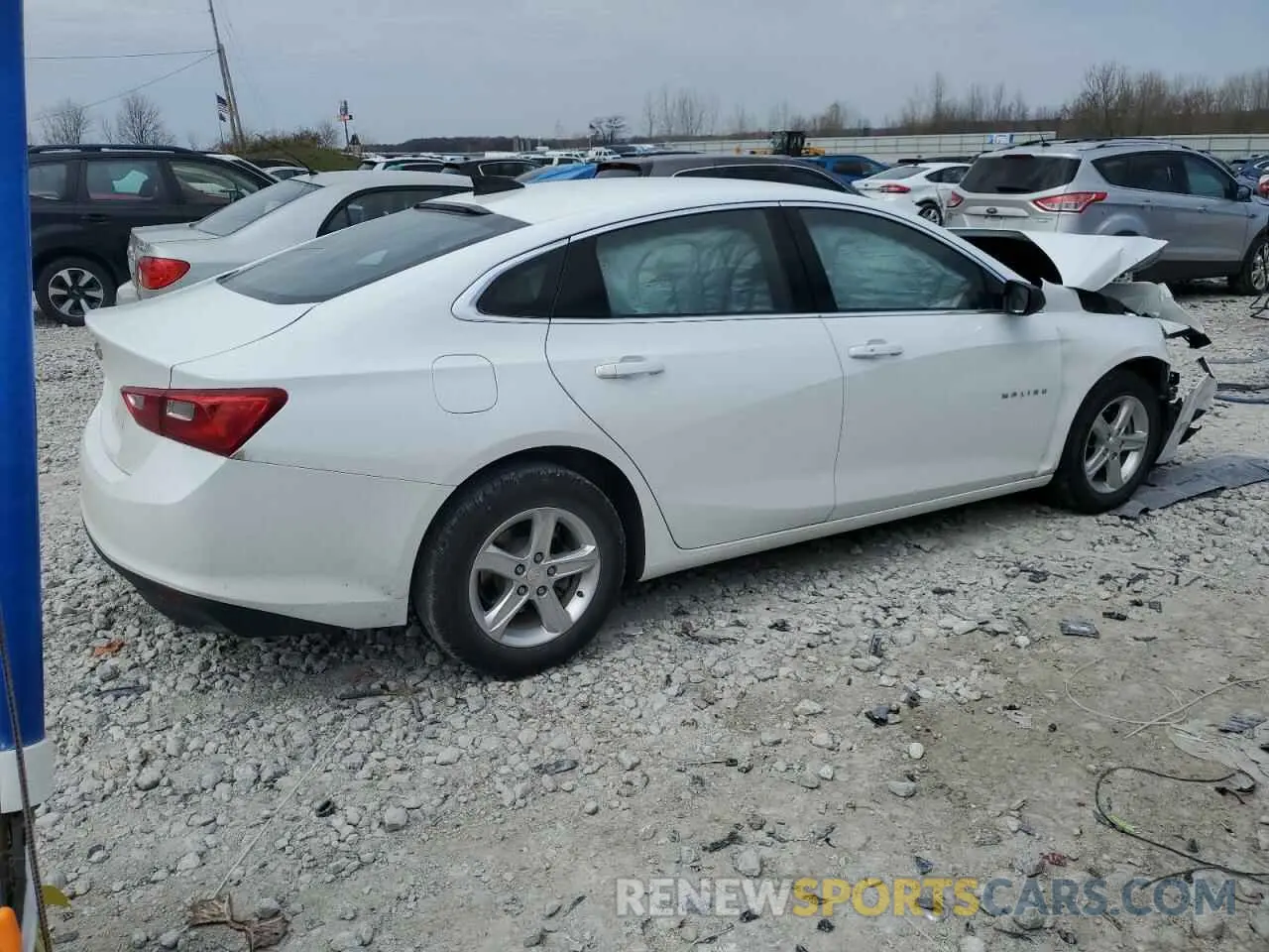 3 Photograph of a damaged car 1G1ZC5ST2PF126282 CHEVROLET MALIBU 2023