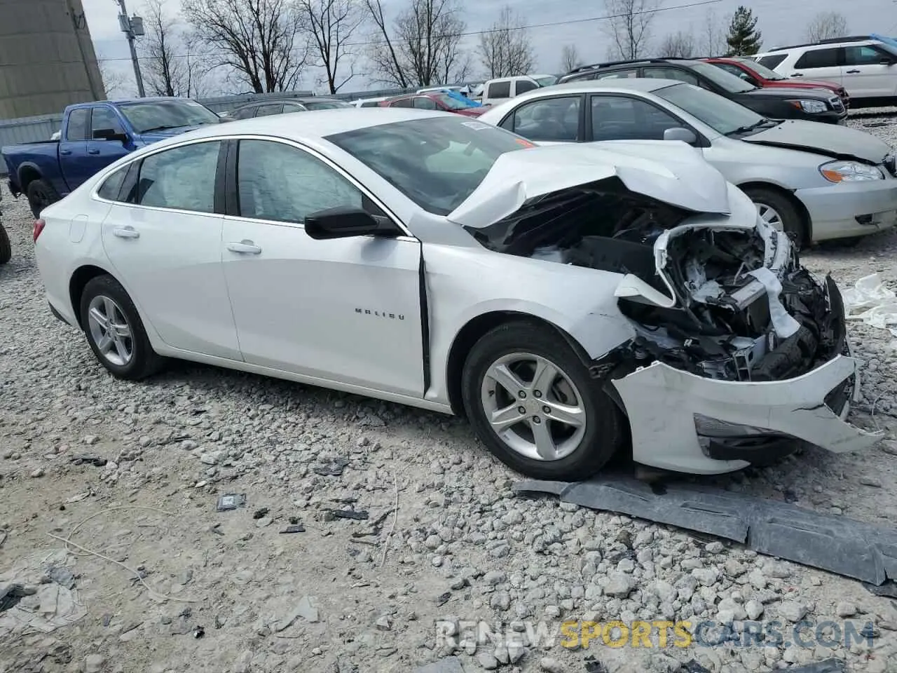 4 Photograph of a damaged car 1G1ZC5ST2PF126282 CHEVROLET MALIBU 2023