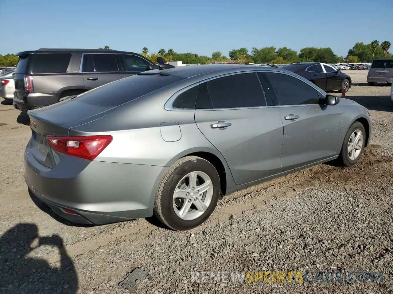 3 Photograph of a damaged car 1G1ZC5ST2PF216970 CHEVROLET MALIBU 2023