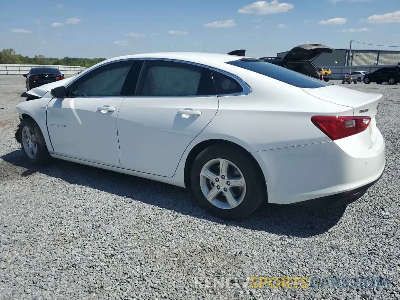 2 Photograph of a damaged car 1G1ZC5ST2PF218654 CHEVROLET MALIBU 2023