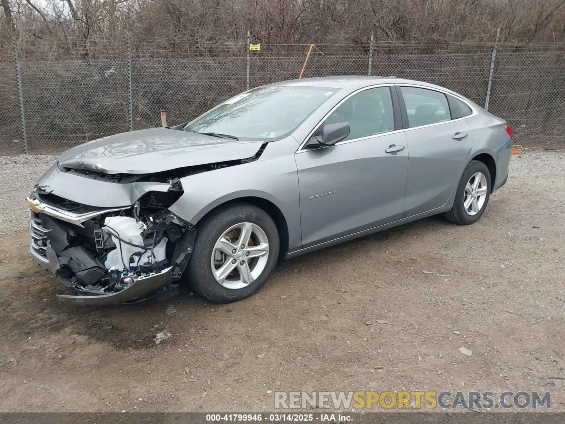 2 Photograph of a damaged car 1G1ZC5ST3PF173398 CHEVROLET MALIBU 2023